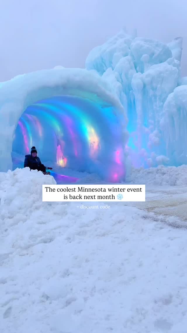 Ice Castles are back next month at the Minnesota State Fair Grounds ...