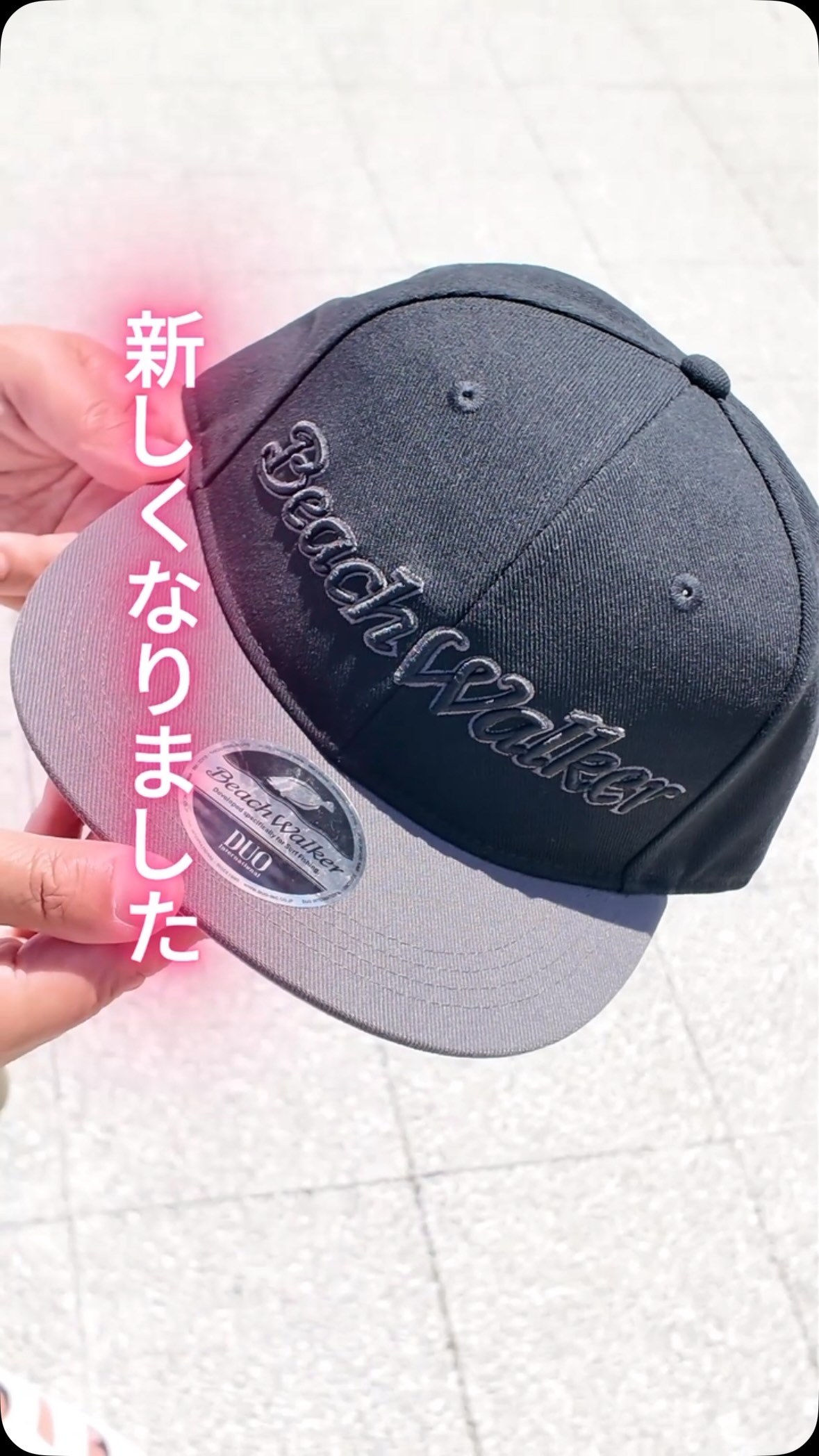 2021cap collection DUOinternational model DUO WEBSTOREにて、 2021