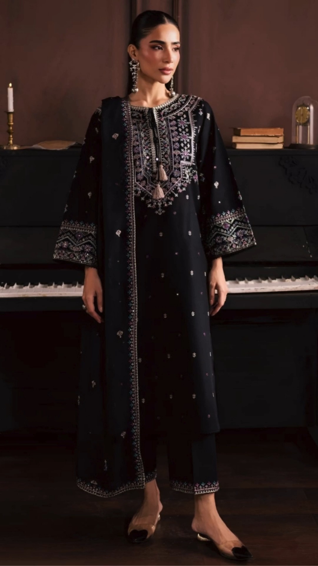 winter dress set for women New Arrival 2026 • New Winter Collection • Winter Dresses — Live Now | A New Season of Elegance Colour:Steel Blue used or altered in coll-chic-in-monochrome Salome Halter Maxi |