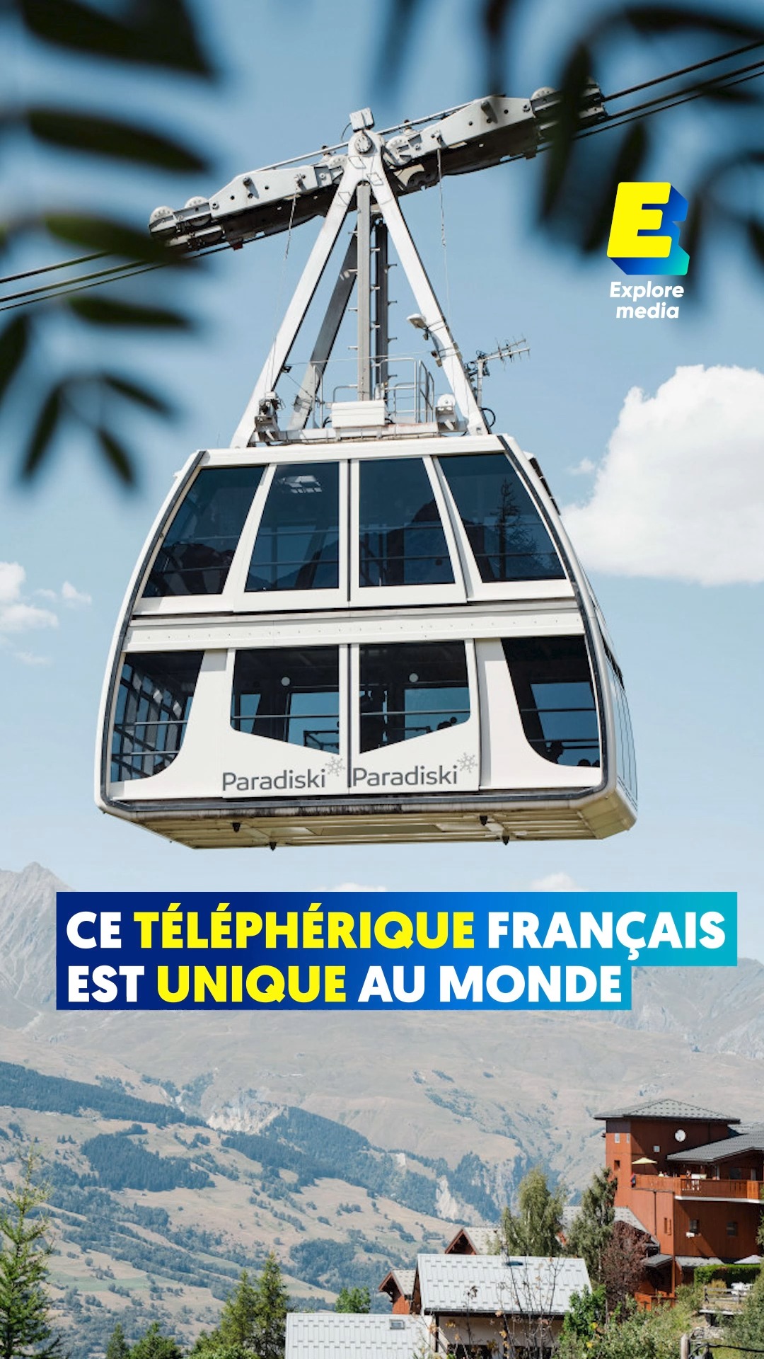 Ce téléphérique français est unique au monde 🚠 | Explore Media | Facebook