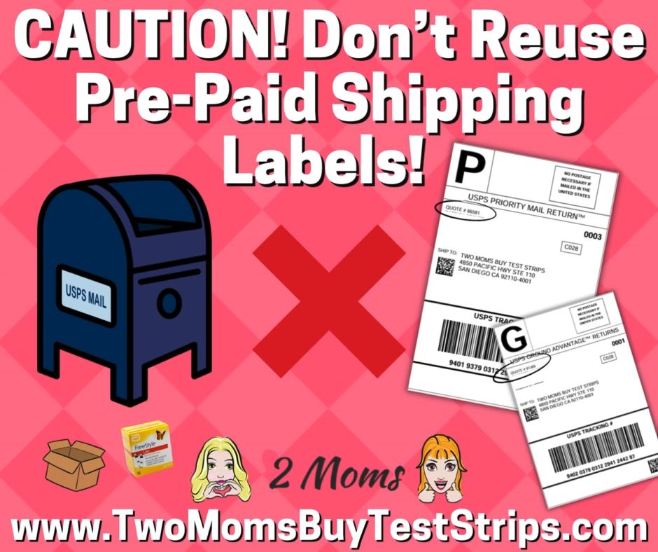If you find yourself re-using one of our pre-paid shipping labels, you ...