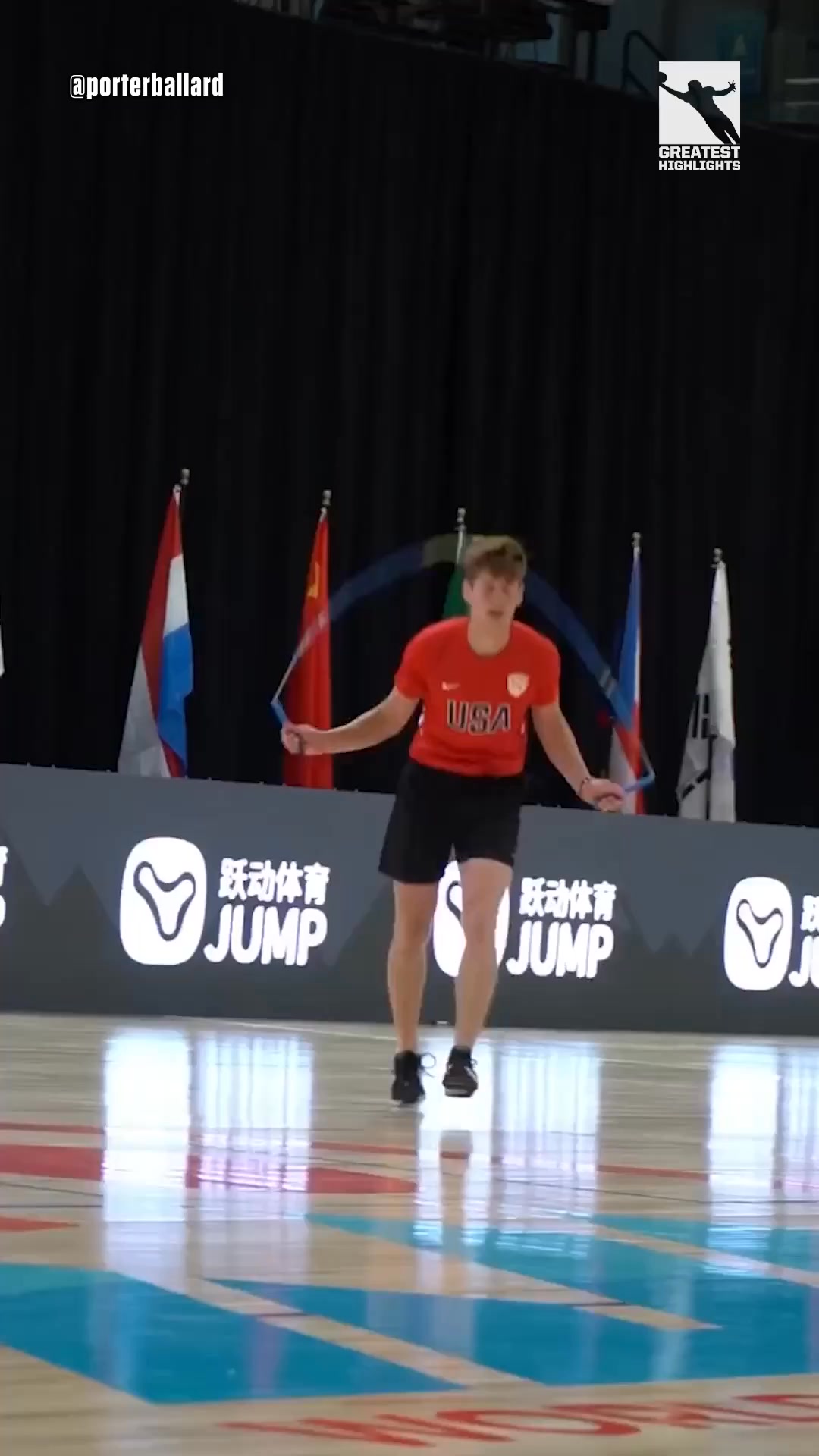 Porter is the best jump roper in the world 👀 | GreatestHighlights ...