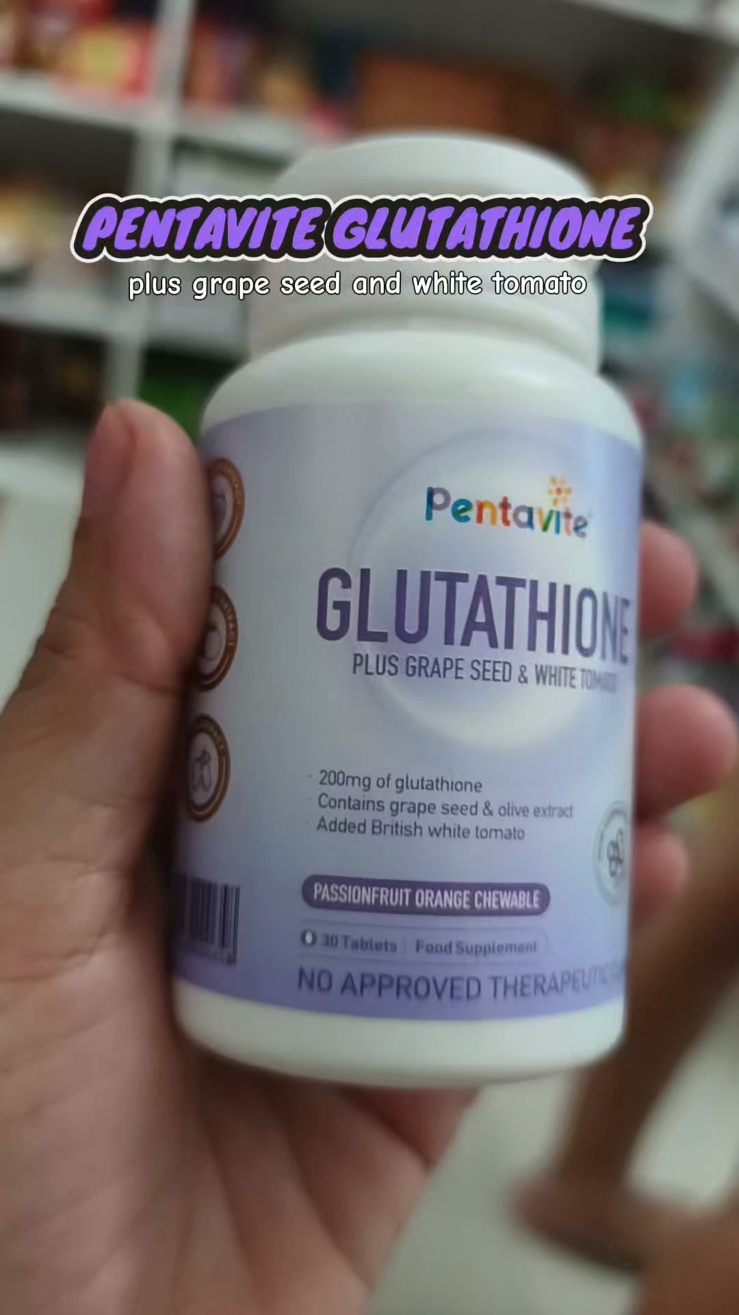 glutathione pentavite Hanap mo ba ay affordable, safe and effective na pampaputi ? Ito na ang w/ Triple power: Glutathione for brightening,, Grape Seed for anti-aging, White Tomato, for even skin Size:10000 Softgels (1000mcg) 카테고리_뷰티 & 퍼스널케어 Buy CJC 1295 +