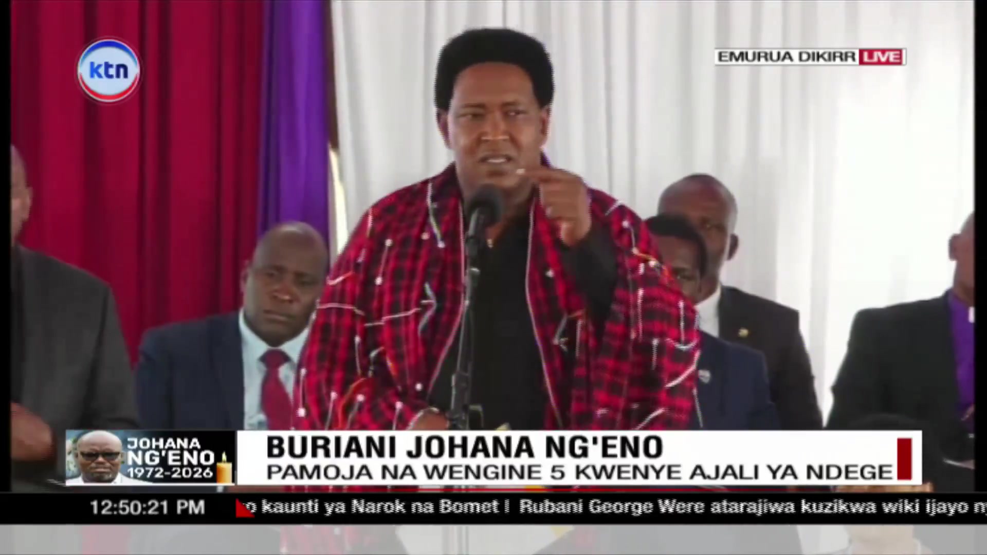 Senator Ledama Ole Kina: We still have our brothers evicted from 