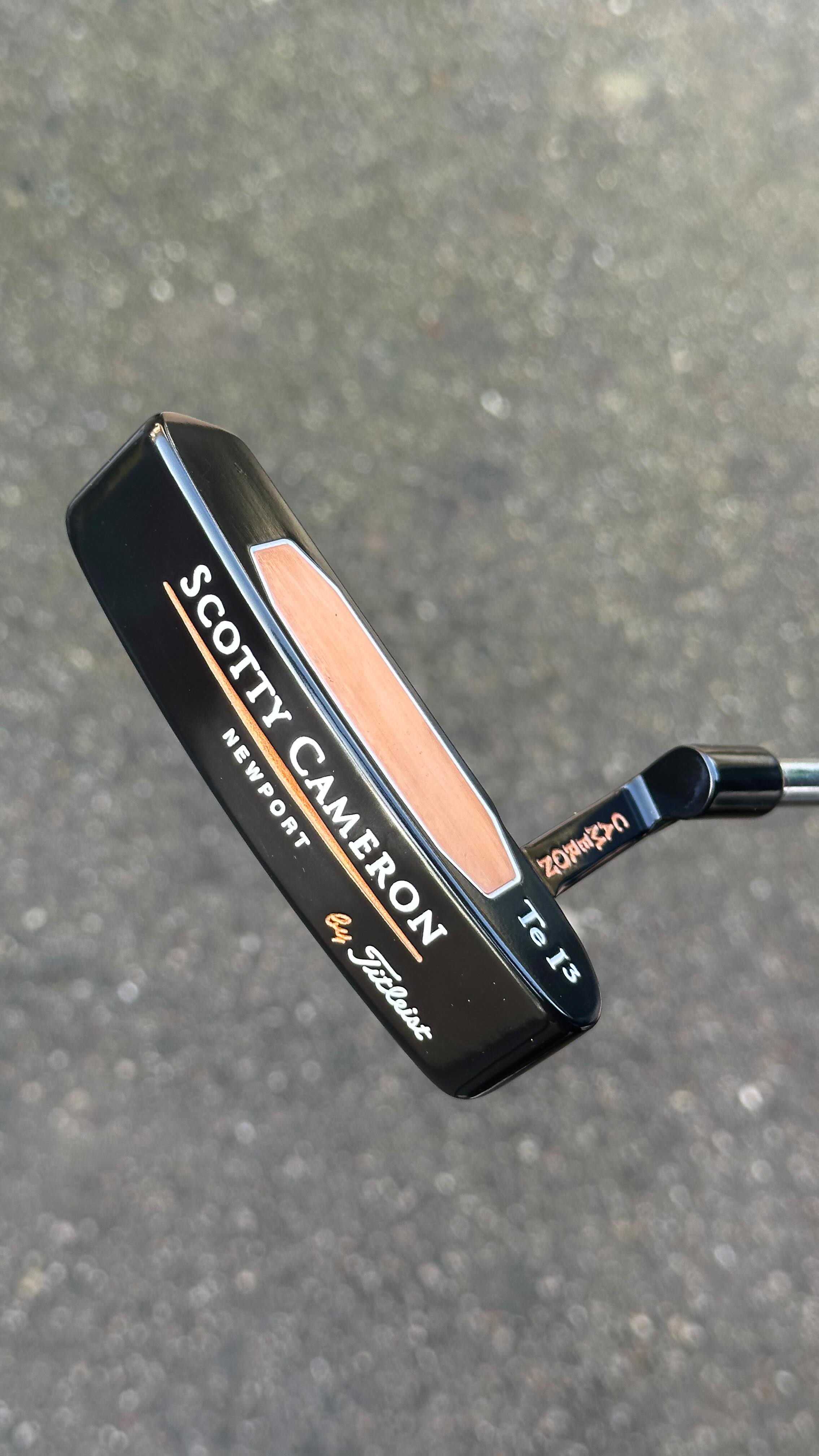 🇺🇸 Scotty Cameron Tei3 fully refurbished with a high-gloss