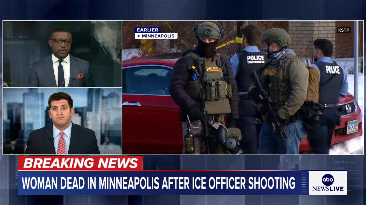 An ICE agent fatally shot a woman in her car during operations in ...