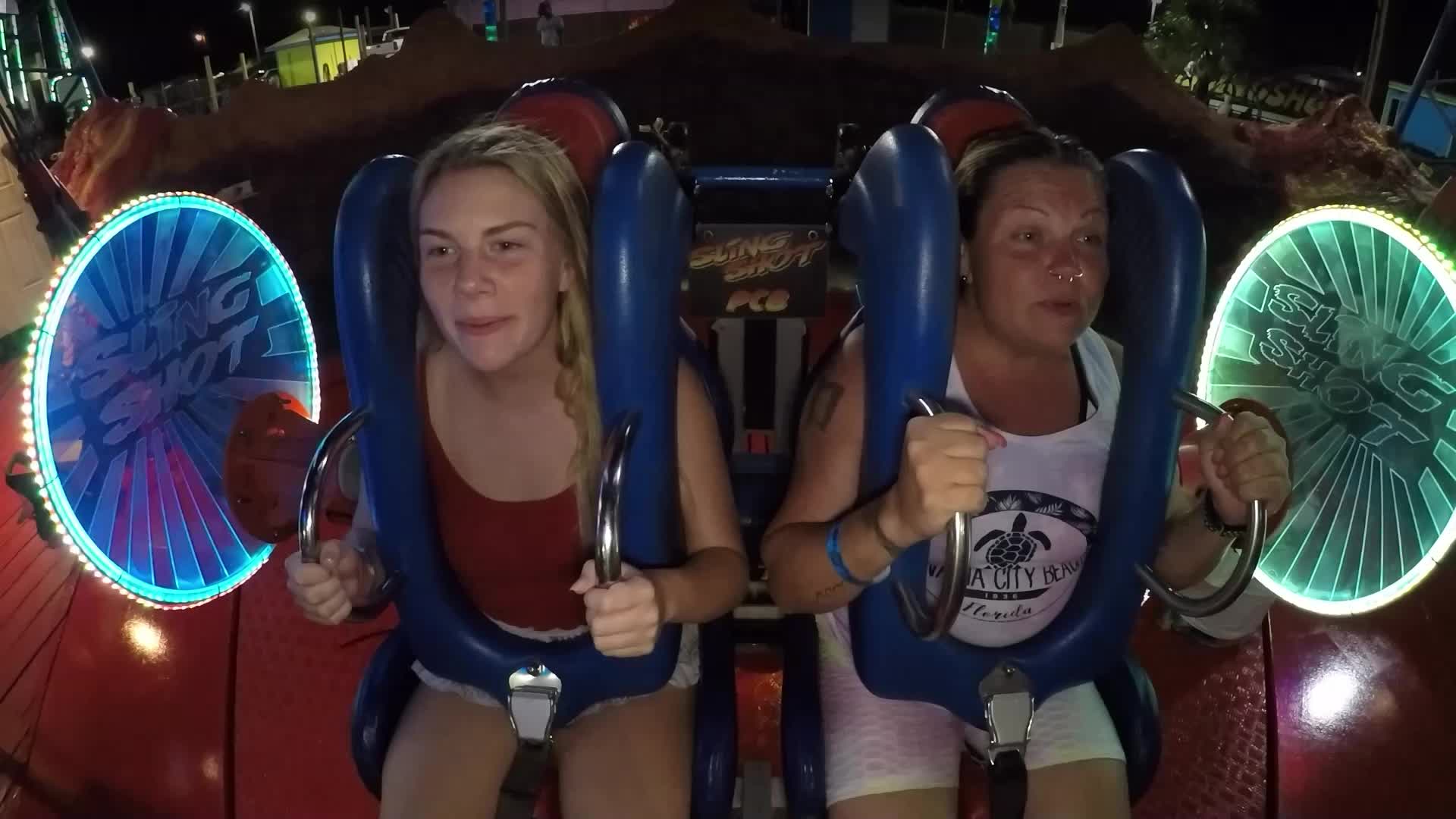 Slingshot & Vomatron at Indy Speedway Amanda & Lexx