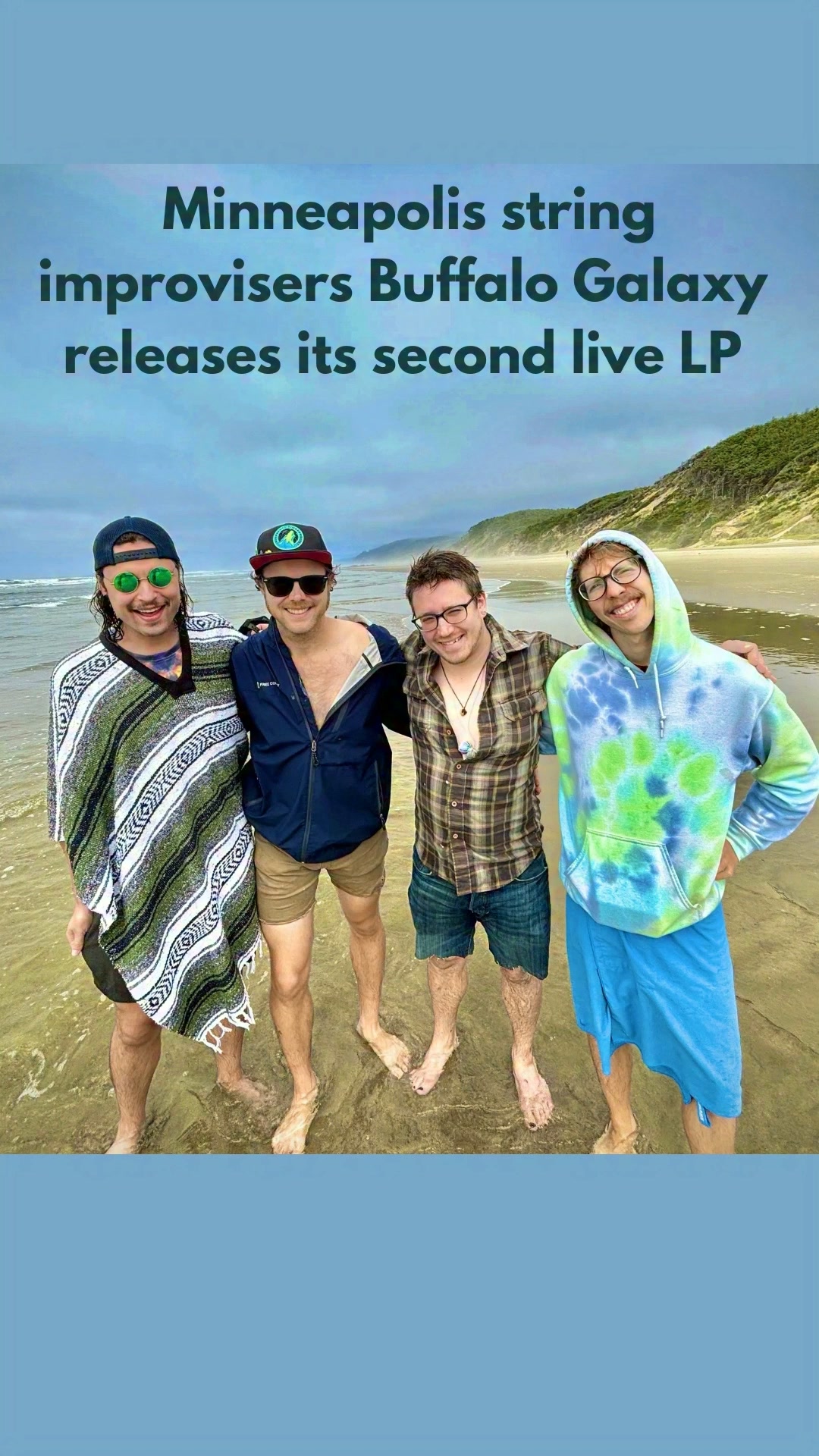 Minneapolis jamgrass outfit Buffalo Galaxy is having a big day