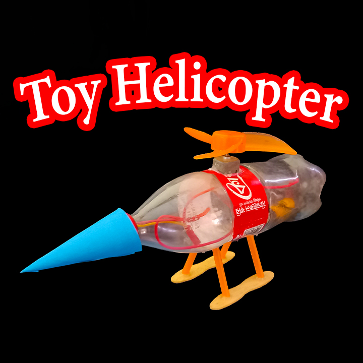 Make a Helicopter Using Plastic Bottle || Diy Toy Helicopter | Rana ...
