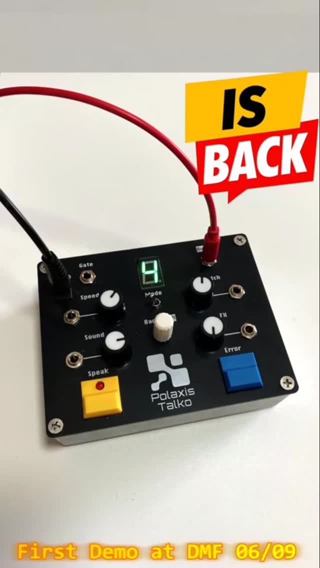 鍵盤楽器 Polaxis - Talko Polaxis have been deep in the world of speech synthesis for over