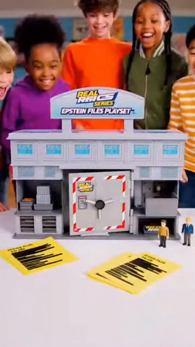 Real Rigs Series presents the Epstein Files playset. Sure they're ...