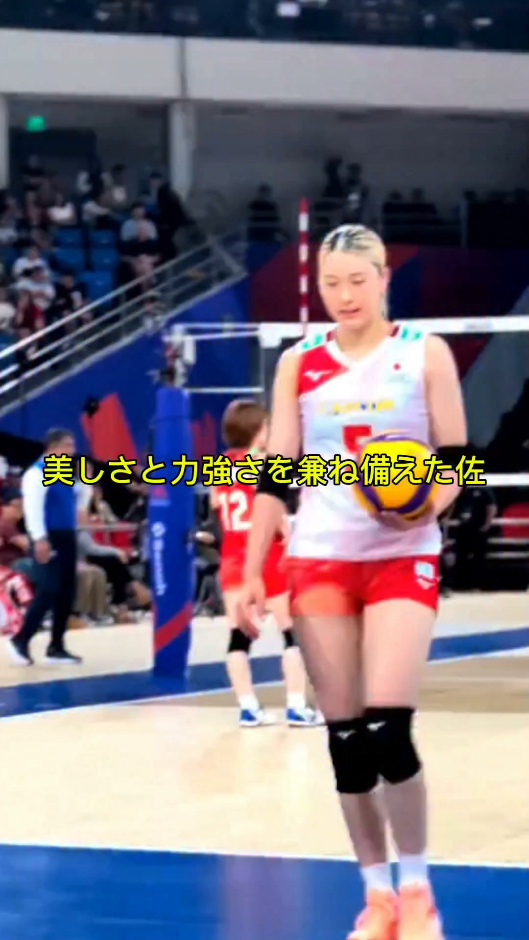 バレーボール女子日本代表 ／ #関菜々巳 選手の握力チャレンジ