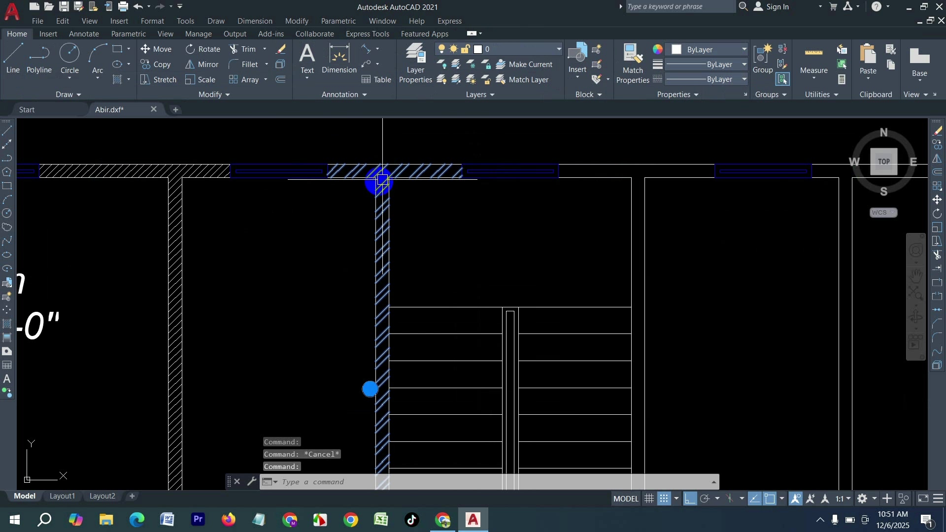 AutoCAD এ Partition Wall Hatch তৈরি শিখুন | মাত্র 1 ক্লিকে সহজ উপায় ...