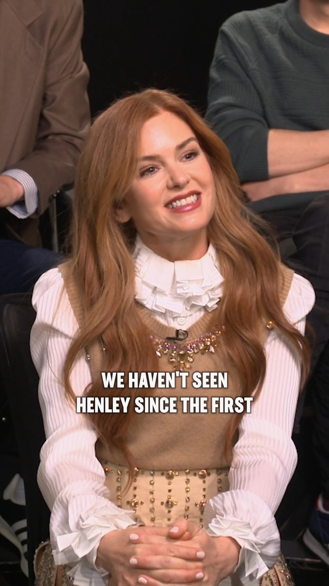 Isla Fisher shared what it was like to return as Henley Reeves in # ...
