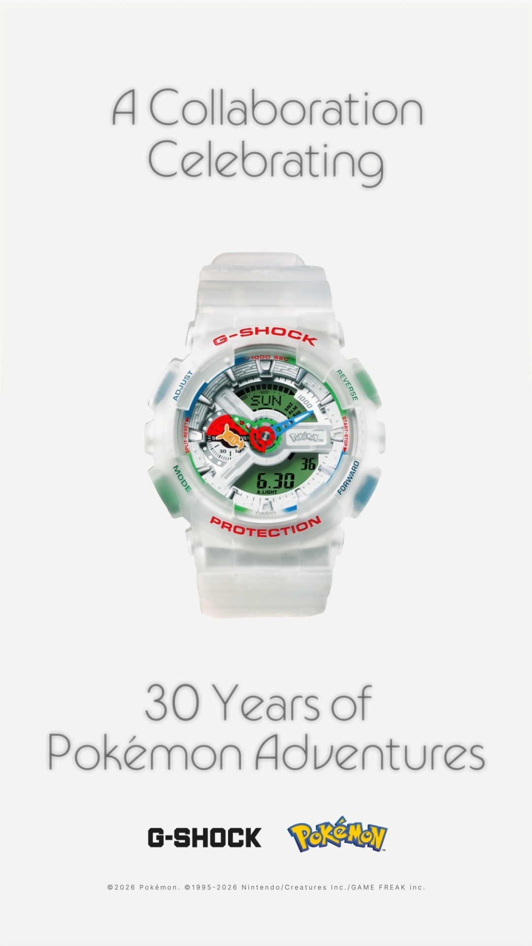 Pokemon 30th Anniversary｜Collaboration Model ポケモンの30周年を
