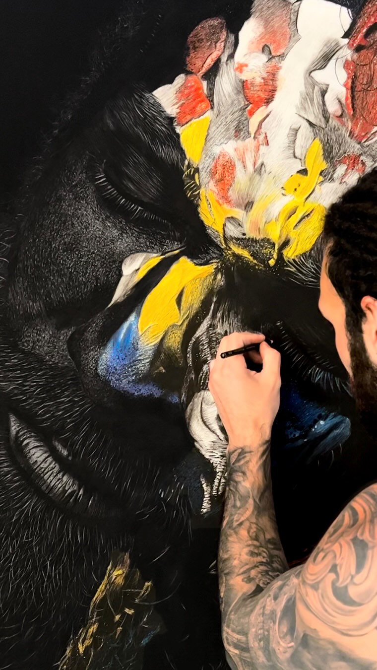 🎬 IMPACT - SKIMA ️ SERIE : VERSUS . Pencil Pierre noire ...