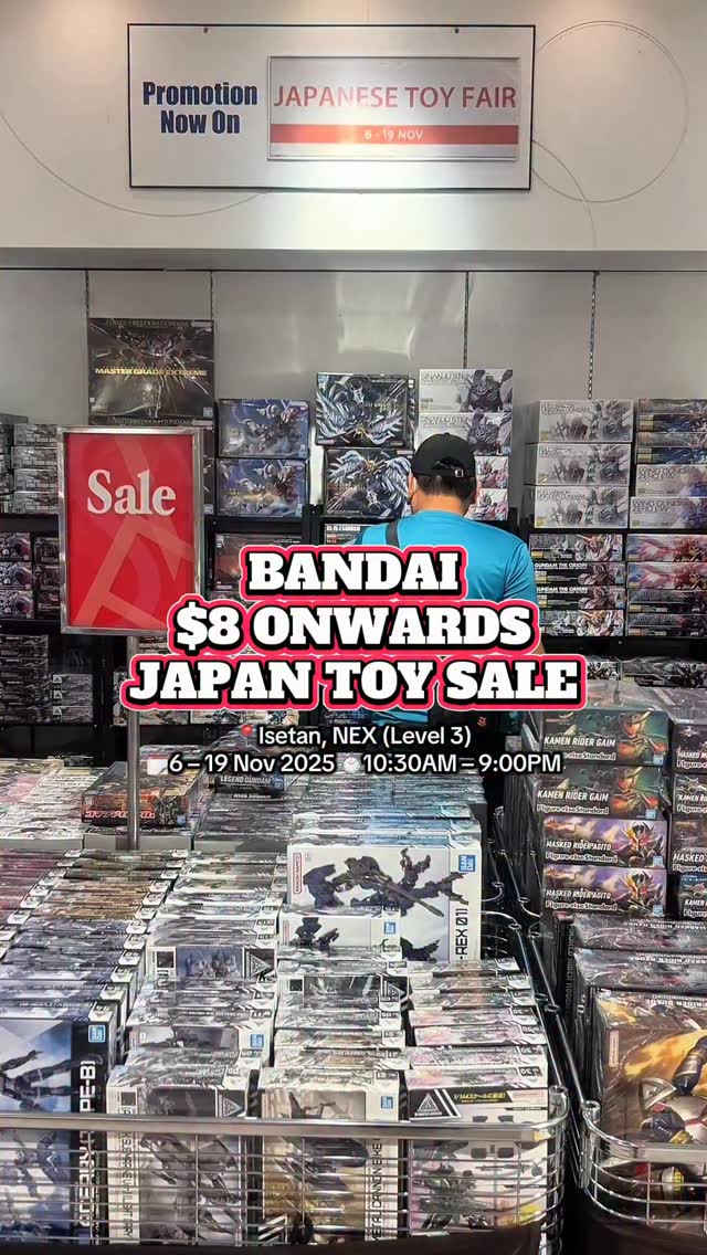 限定フィギア　本日限定半額SALE 🚨BANDAI FROM $8 ONWARDS JAPANESE TOY SALE!🤯💥 Anime fans, it's