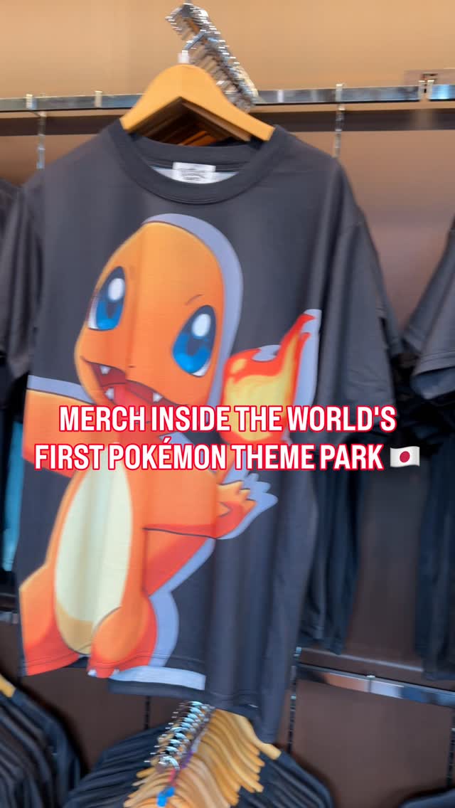 Here's the exclusive merchandise you'll find at the new Pokémon
