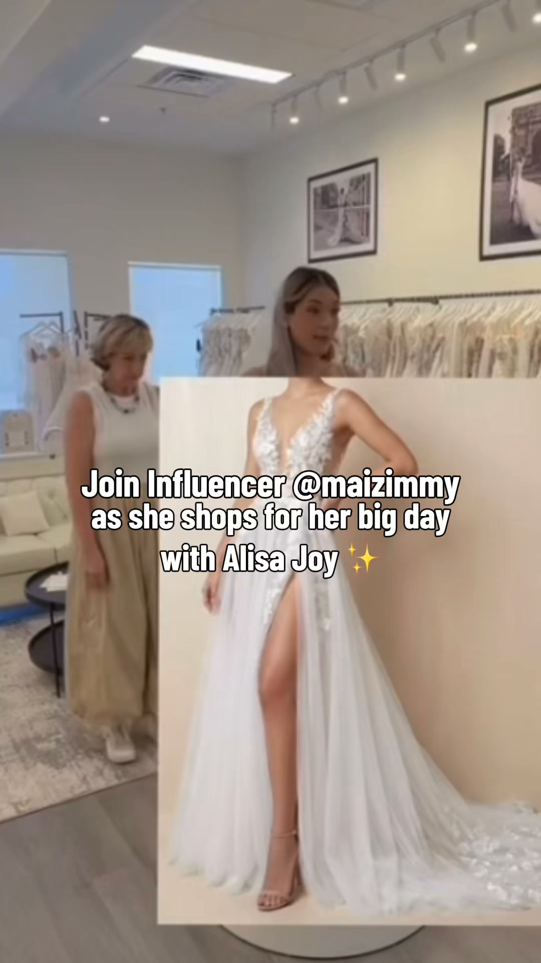 lady in the wedding dress store in texas We had a wonderful time helping influencer Mai Zimmy find her dress.💕, Email soon for your appointment!✍️, Many new dresses!!, ALL dresses are ALWAYS under $ 1000. Alisa Joy Bridal Boutique is cocktail dresses short