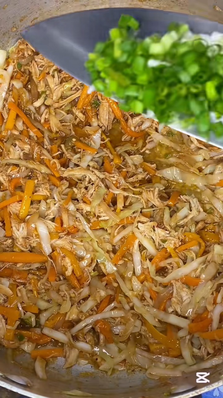 🥳Spring Rolls de 🐓Frango e Vegetal 🥕 🥬🥳 | A.B cooking | Facebook