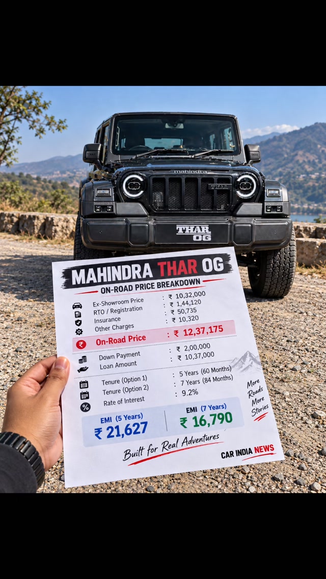 The Thar OG isn't just about the looks — here's what it actually
