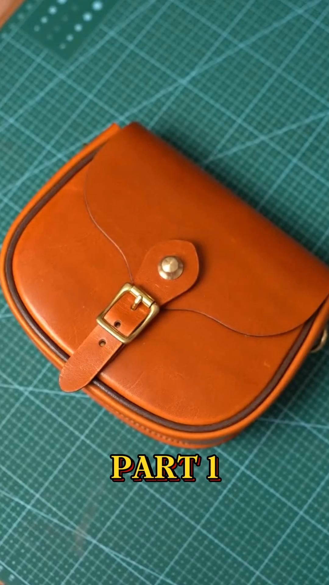 little video of me sewing lambskin leather using Juki 2020pe. I