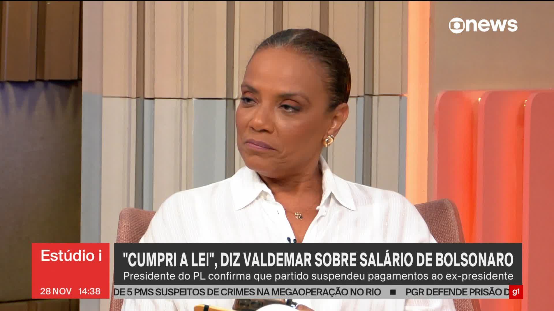 Presidente do PL, Valdemar Costa Neto confirma que suspendeu salário de ...