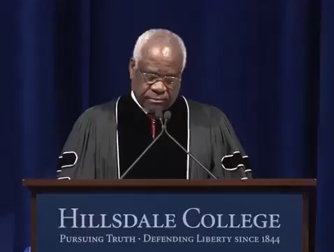 This is why SCOTUS Judge Clarence Thomas is so well respected. ⚖️ ...