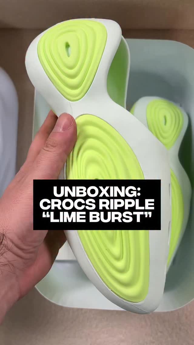 The Crocs Ripple returns in a new colorway. Following the debut of