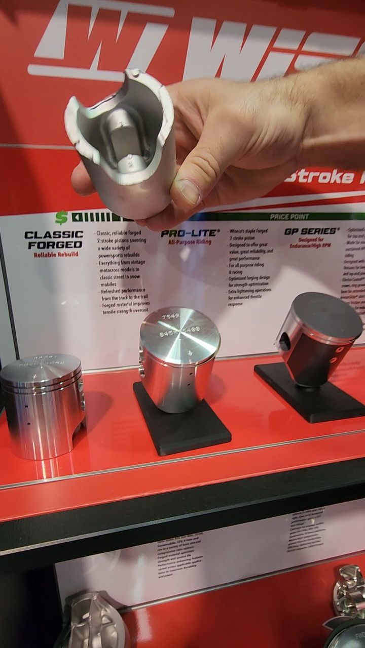 との　シェリースキン When every stroke matters, trust a piston kit that riders keep