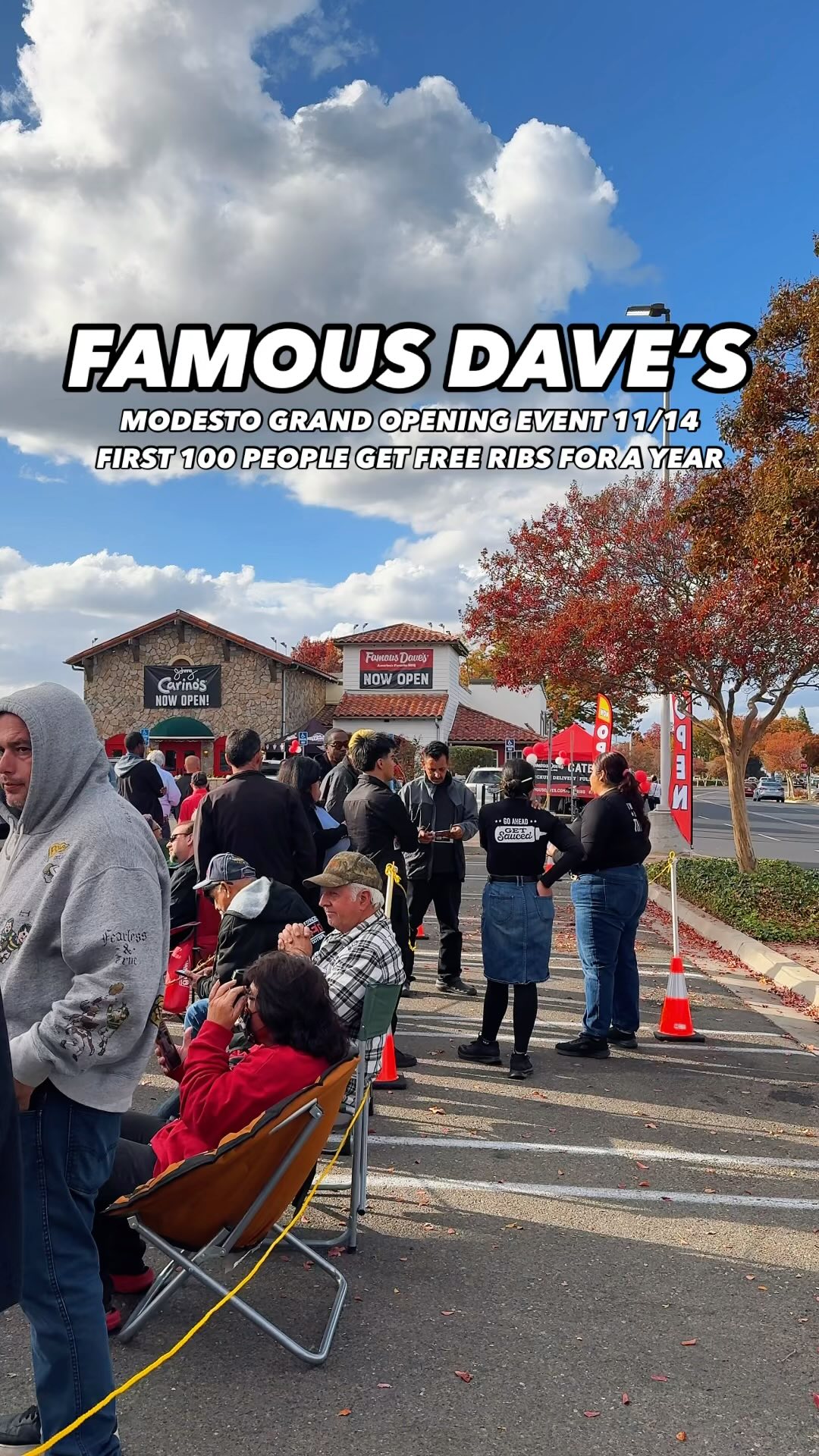Famous Dave’s Grand Opening today, November 14! Be one of the first 100 ...