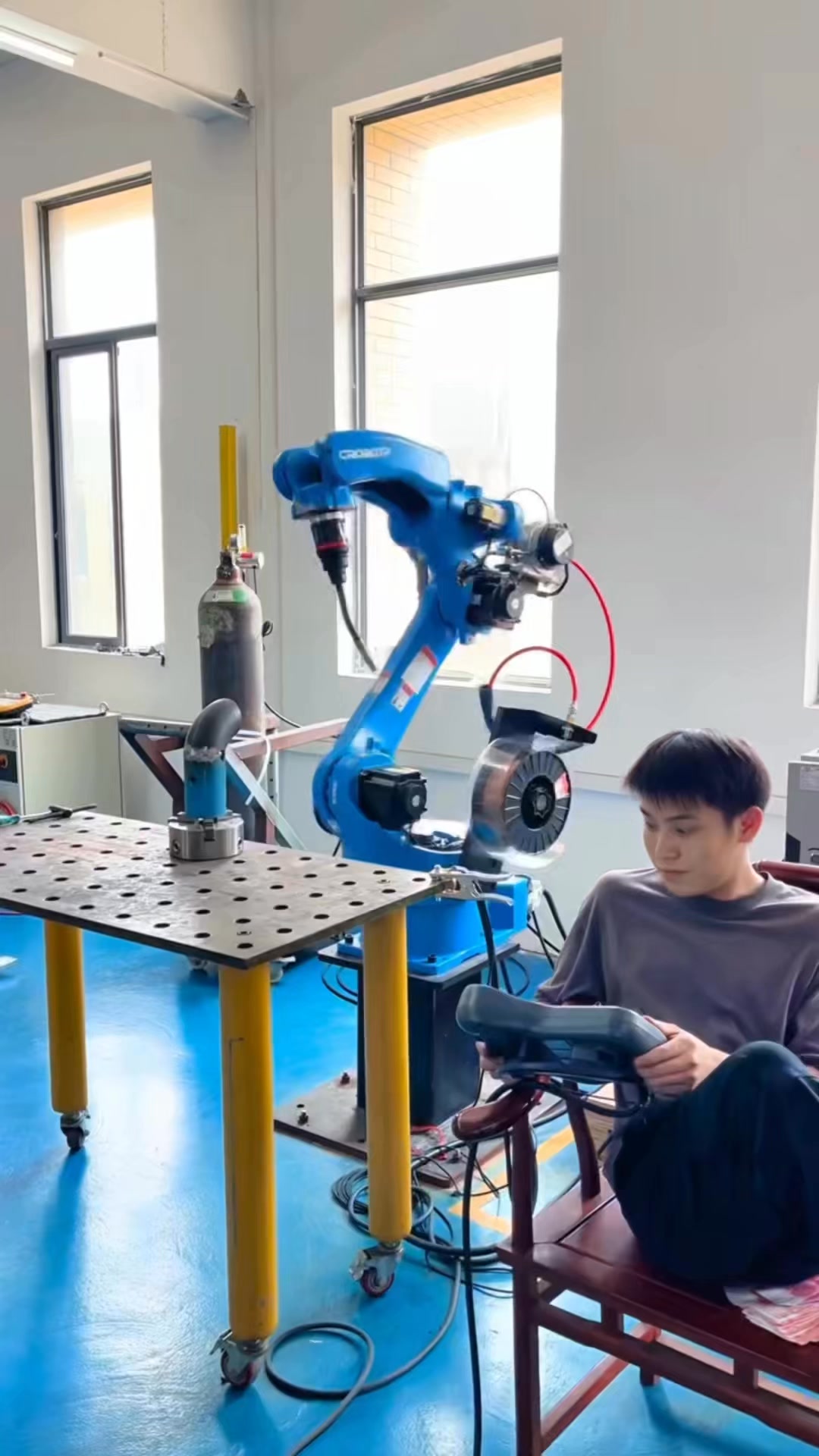 Industrial robot #industrial #factory #six_axes #borunte_robots_jack # ...