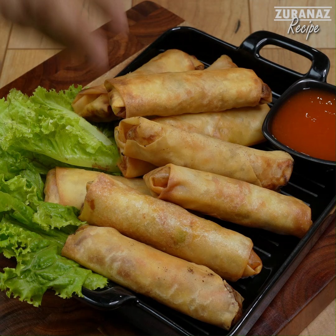 spring rolls , so yummy | Zuranaz Recipe | Facebook