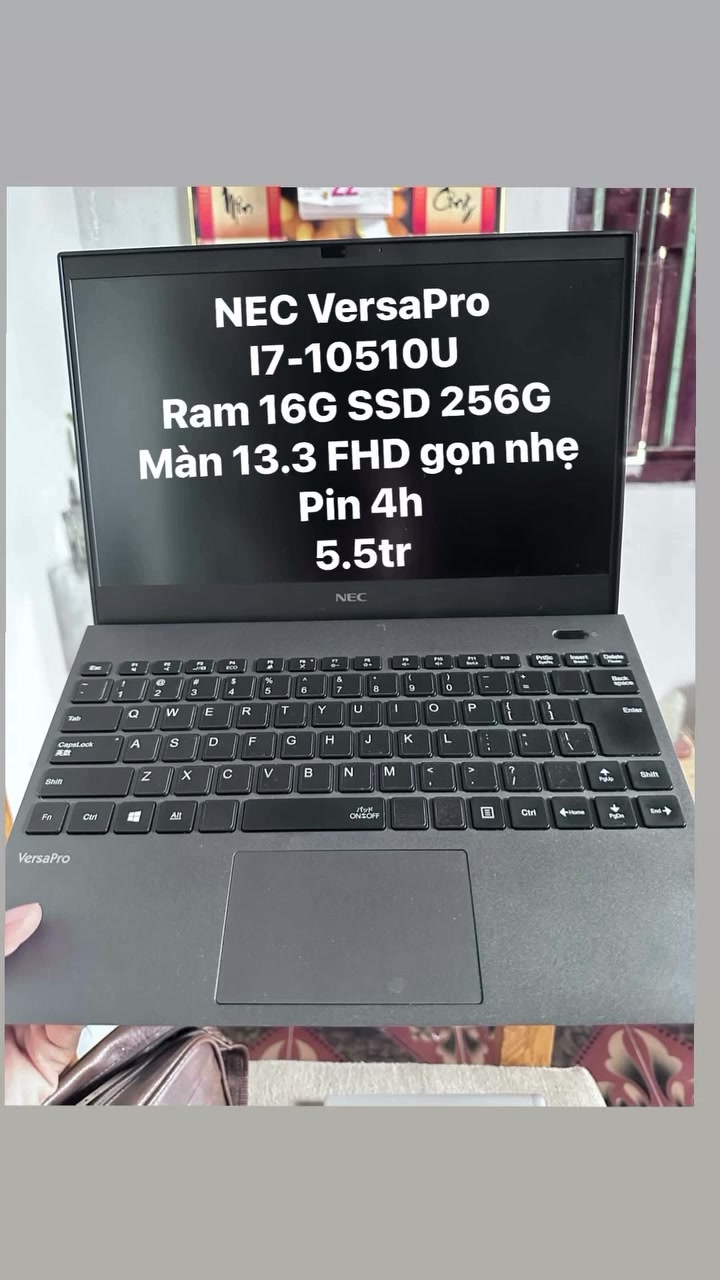 NEC VersaPro Nhật – I7 gen 10, RAM 16GB, nhỏ gọn, cấu hình mạnh