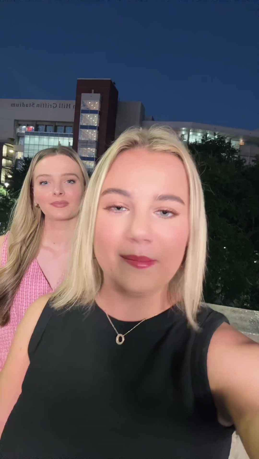 10Sports Reporter Emilie Rae Cochrane and 10News Reporter Olivia Dague ...