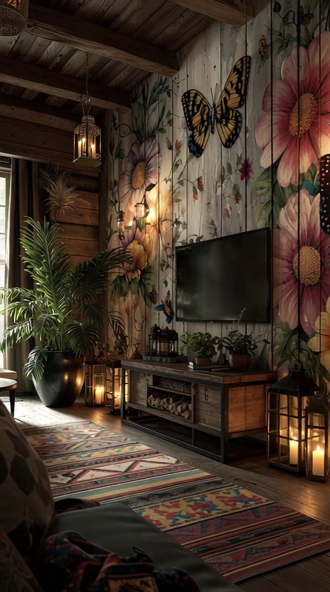 More ideas @ https://www.bohemianboho.com/best-bohemian-living-room ...