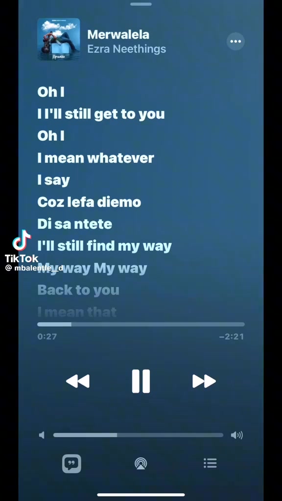 Hee banna!! I didn't know this song e na le Setswana. It doesn't sound ...