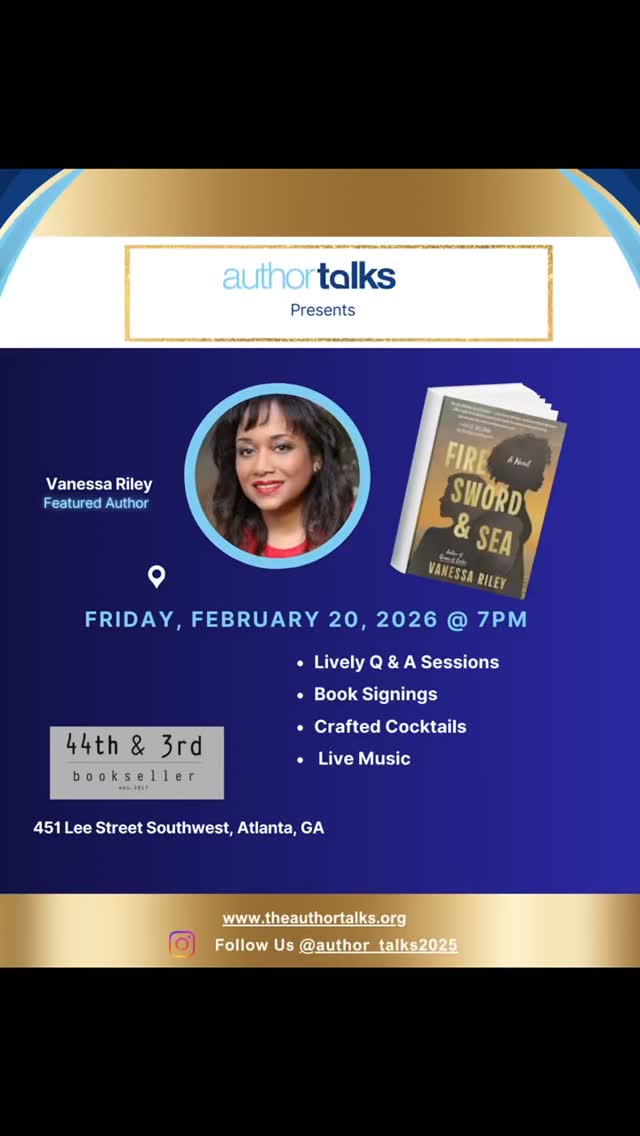 Author Talks 2026 Event Series Is Back‼️ Countdown to Author Vanessa ...