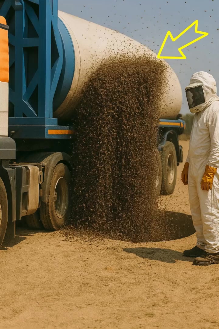 Scientists dropped millions of bees into the desert for an experiment ...