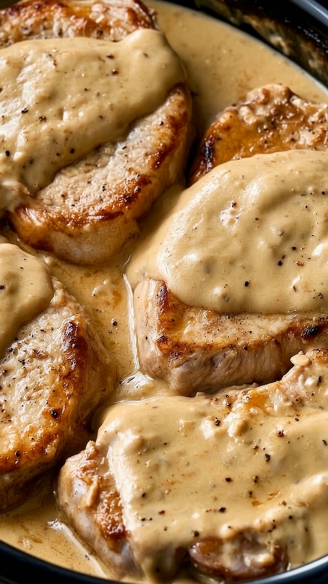 crockpot pork chops with ranch dressing and brown gravy mix 5-Ingredient Slow Cooker Boneless Chops, These 5-Ingredient Slow Cooker Boneless Pork are tender, creamy, packed comforting homemade flavor. Thick-cut pork chops slowly cook in a LEO LIN Women's Becca Color:dark navy Satin wedding dresses
