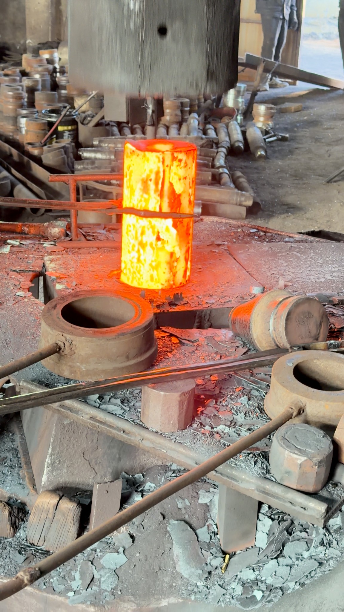 Inside the stress-relieving factory tour Punching a Hole Through Red ...