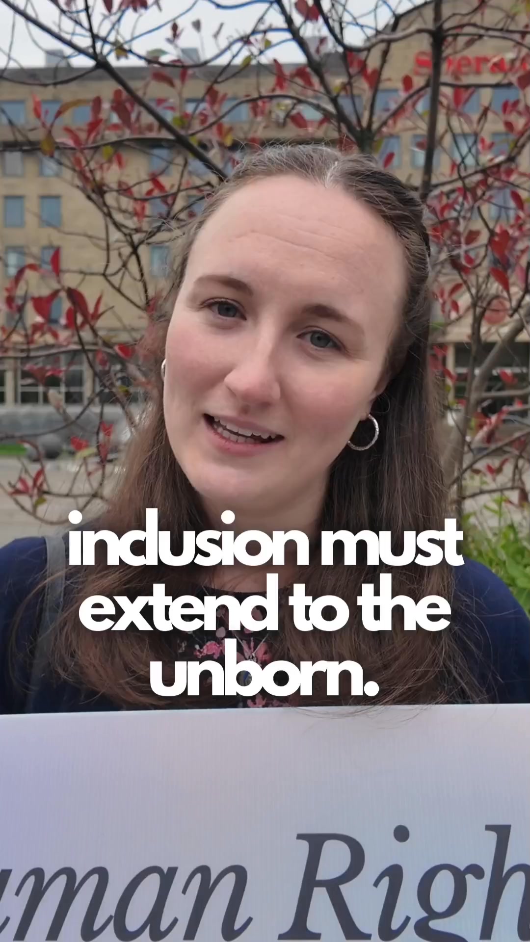 Inclusion must extend to the unborn if it's to mean anything. 📍 ...