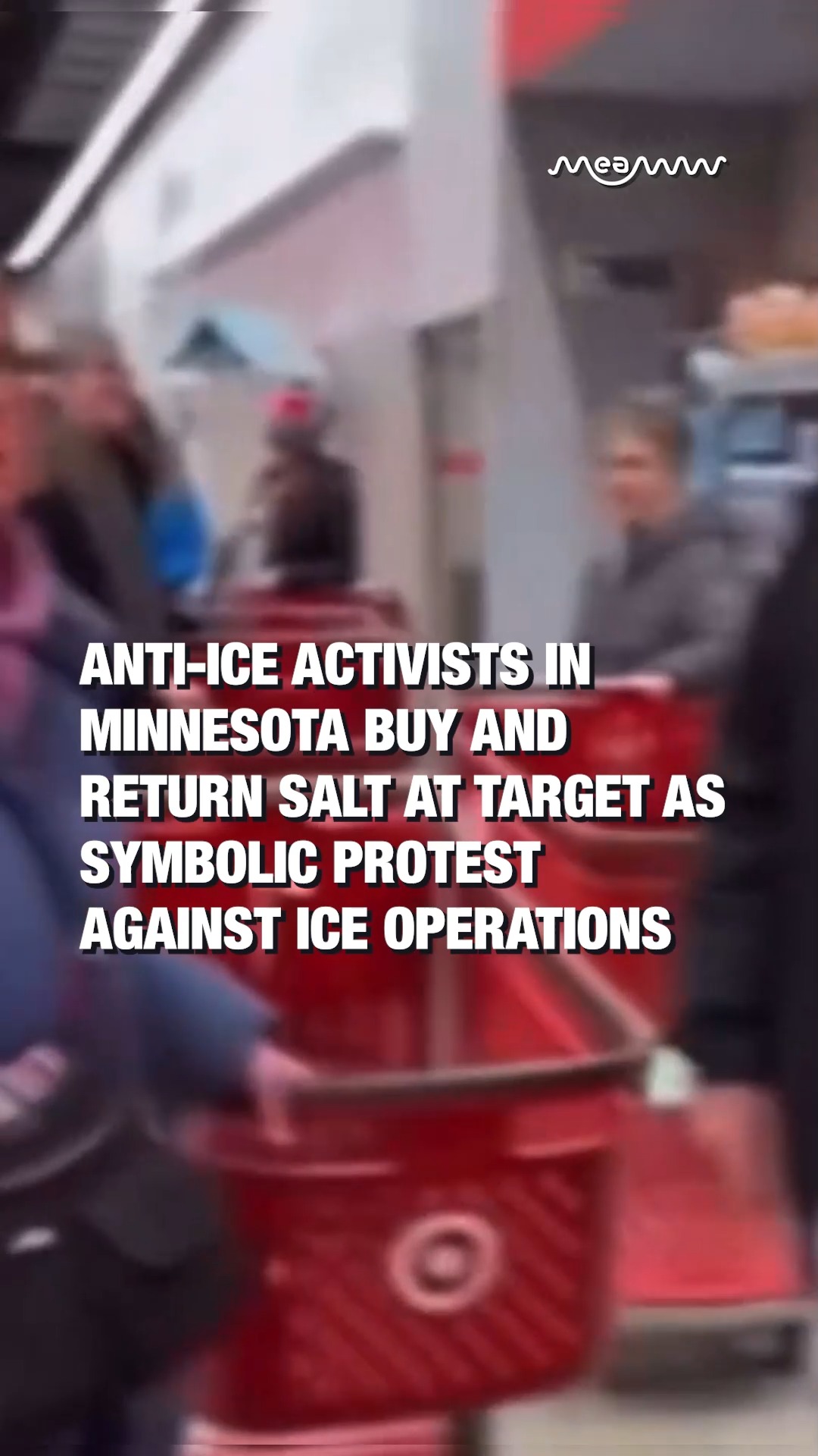 Anti-ICE Activists in Minnesota Buy and Return Salt at Target as ...