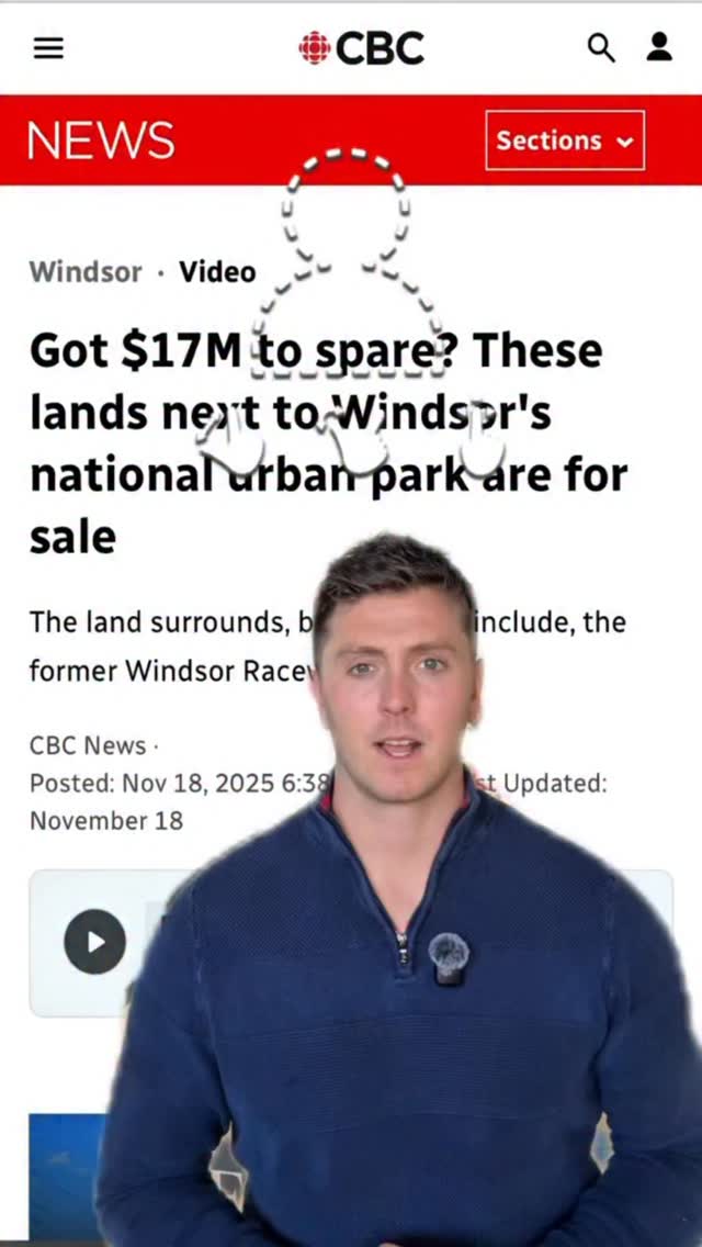 Got $17M to spare? These 4 parcels next to Ojibway National Urban Park ...
