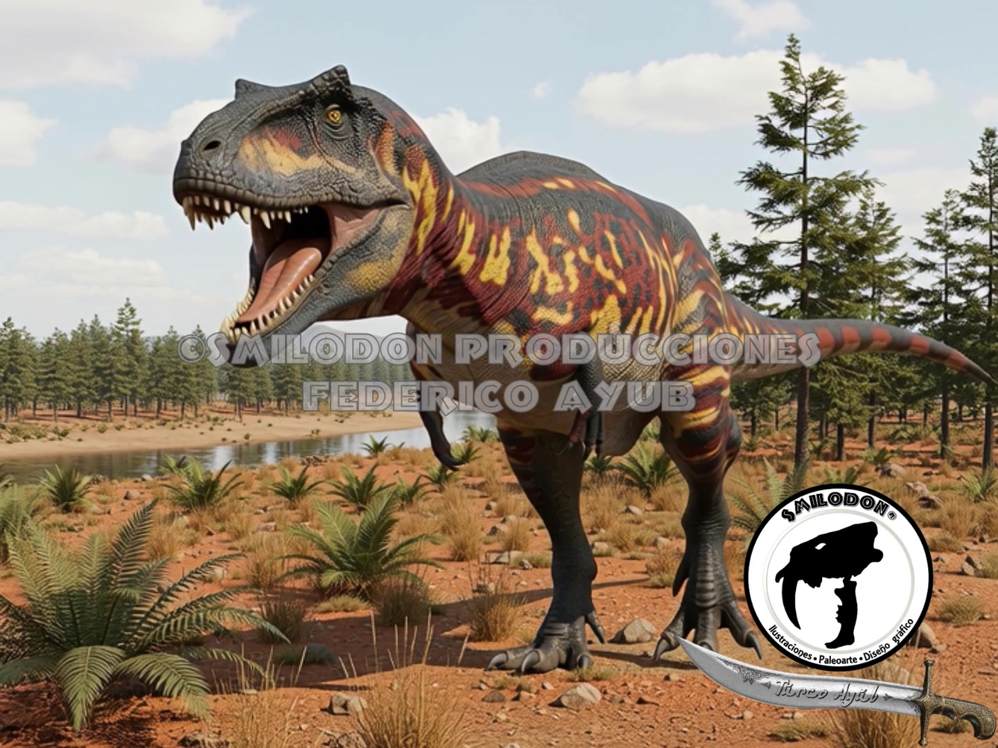Animation of Meraxes gigas. Meraxes gigas was a huge carnivorous ...