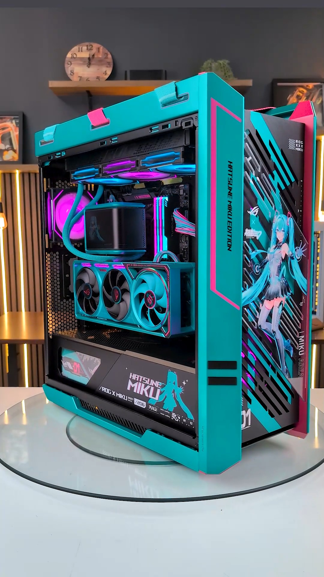 ROG Astral GeForce RTX 5080 Hatsune Miku Edition graphics card