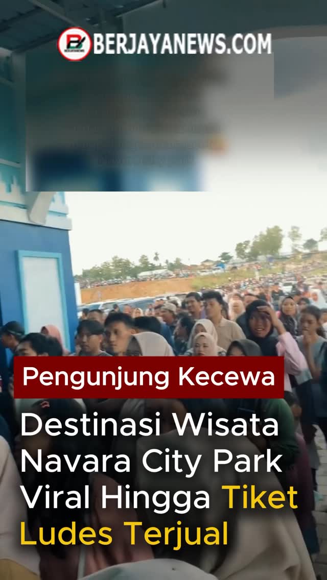 Navara City Park Bandar Lampung Viral Saat Grand Opening, Ribuan ...