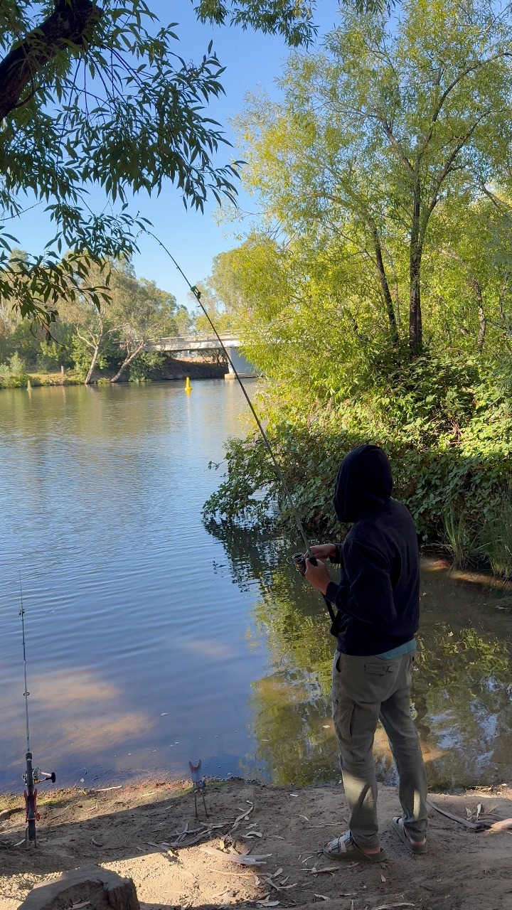 Morning fishing@Goulburn River#near the bridge👉🏻🐟 | Vibol Ean | Facebook