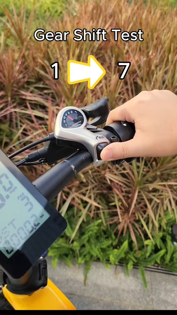 bicycle electric gear shift Shifter Thumb shifter Check out the gear shift