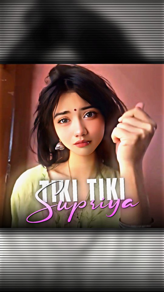 Supriya 💗 Tiki Tiki 🎵 @kaanha___0 ️ . Follow more letest reels @qn ...